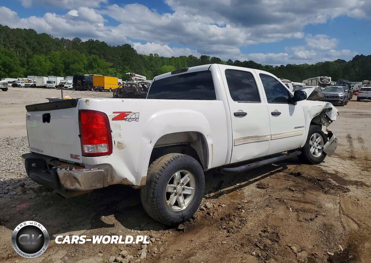 2008 GMC Sierra K1500 VIN:3GTEK13J58G283402 - 3