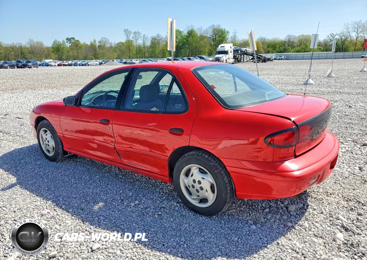 1996 Pontiac Sunfire Se VIN:1G2JB5243T7579349 - 2