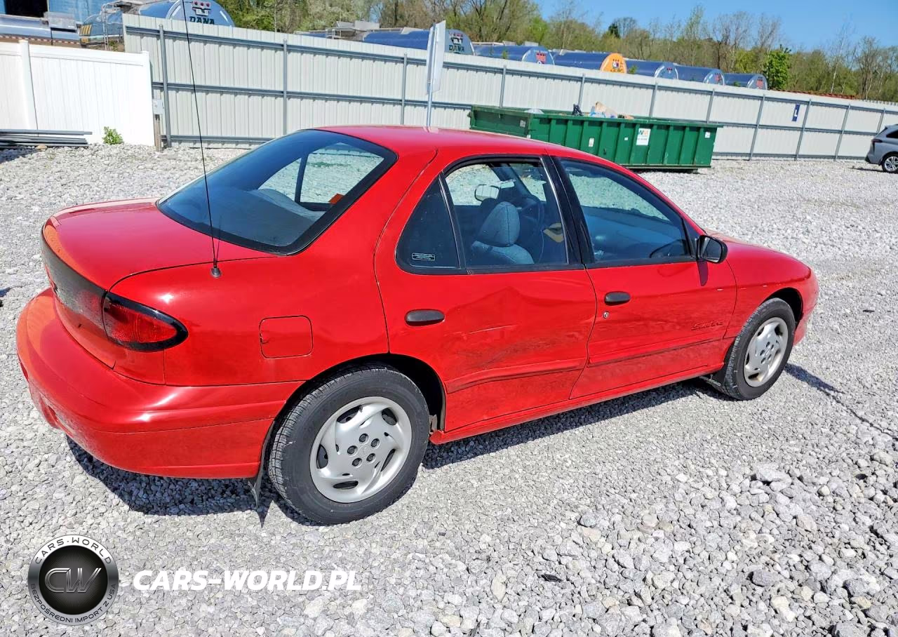 1996 Pontiac Sunfire Se VIN:1G2JB5243T7579349 - 3