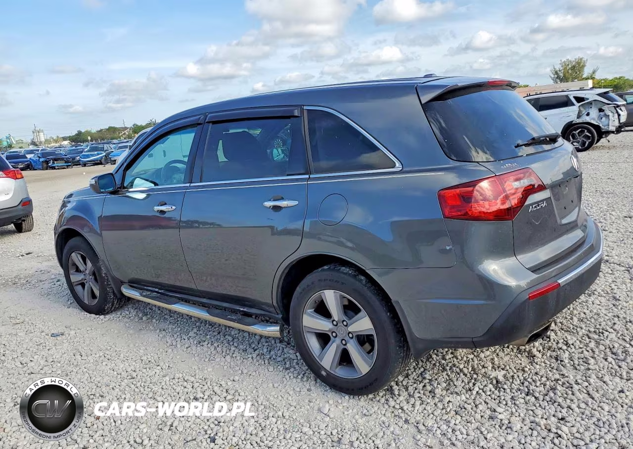 2012 Acura Mdx VIN:2HNYD2H25CH542066 - 2