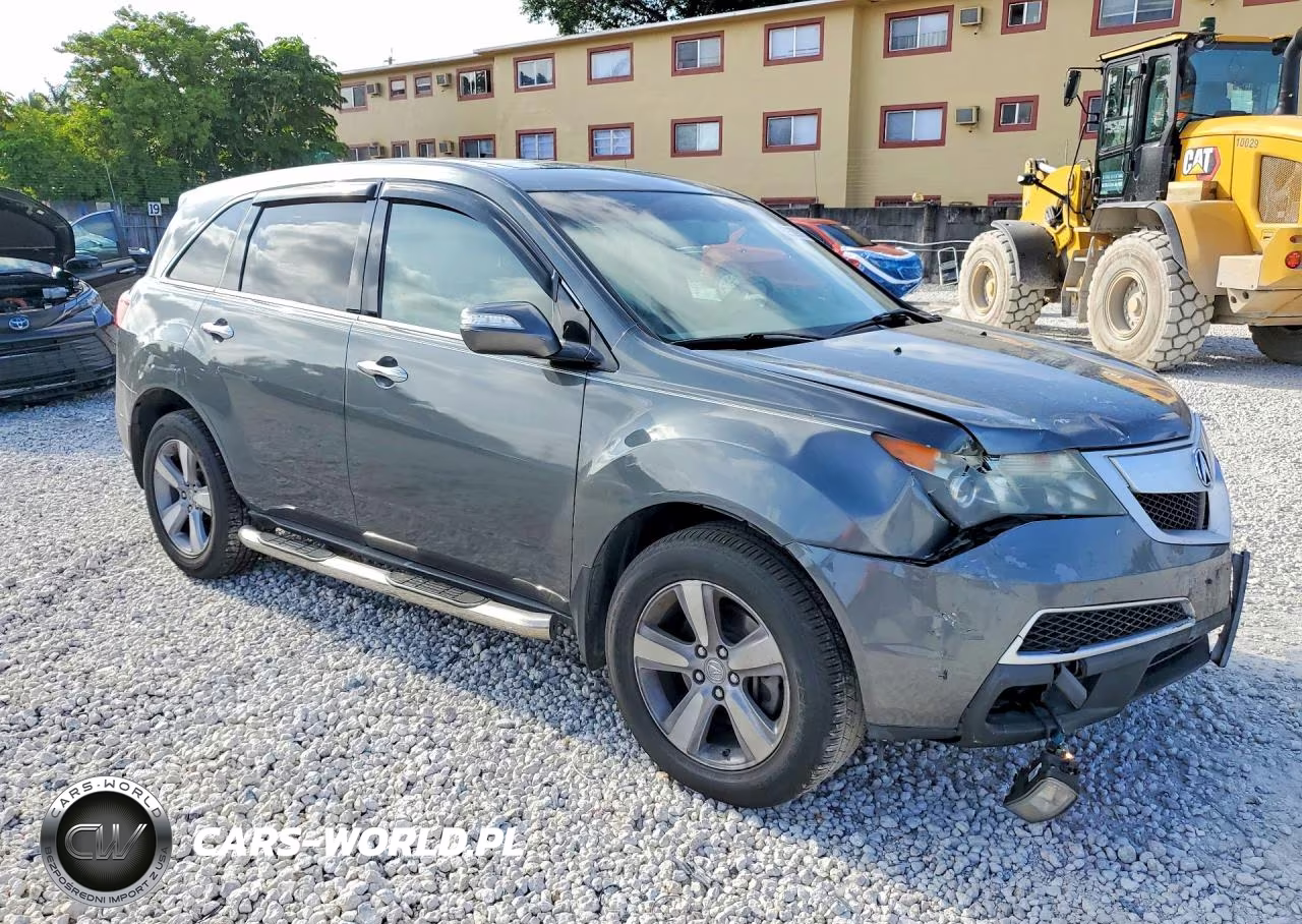 2012 Acura Mdx VIN:2HNYD2H25CH542066 - 4