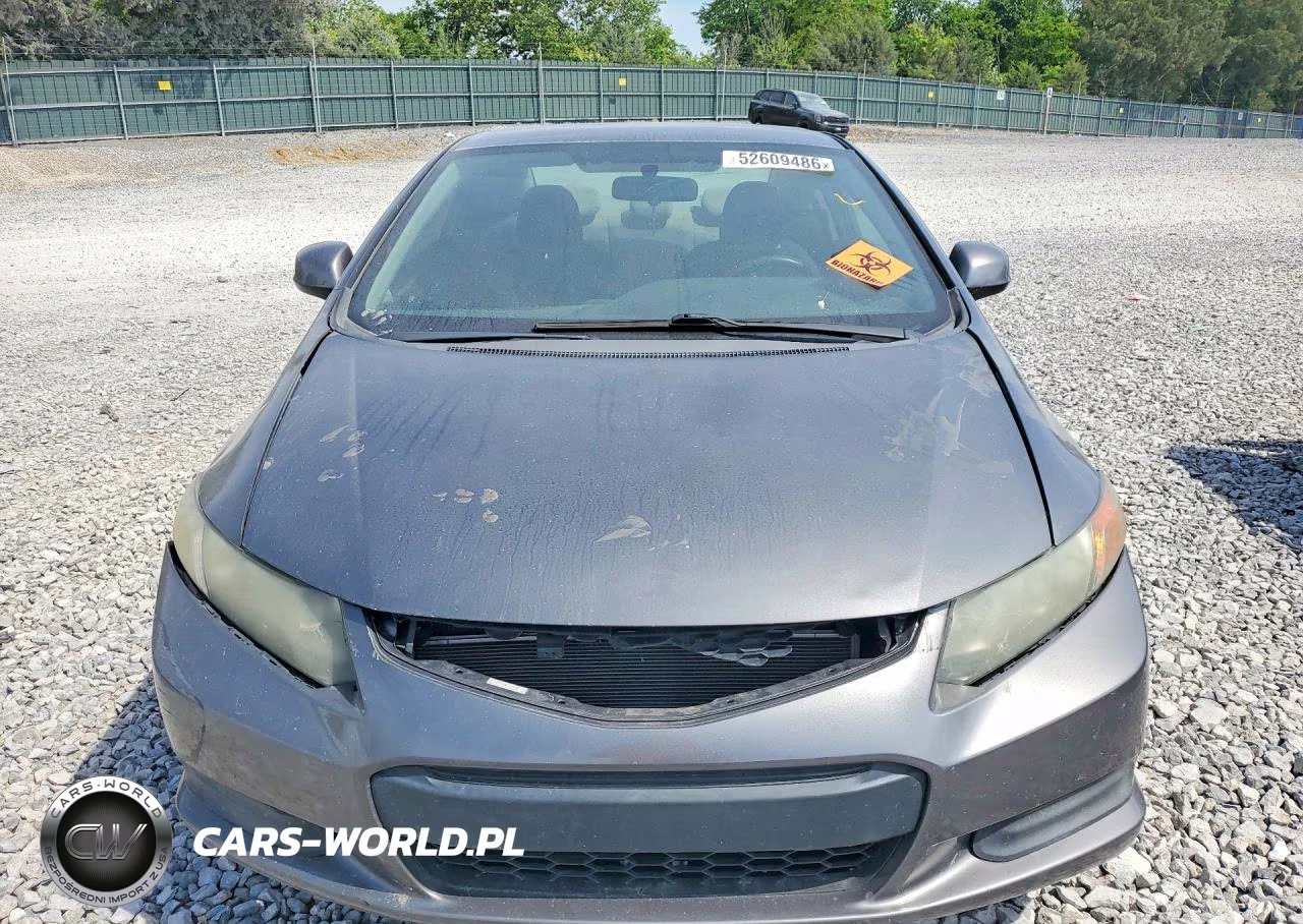 2012 Honda Civic VIN:2HGFG3B5XCH502600 - 5