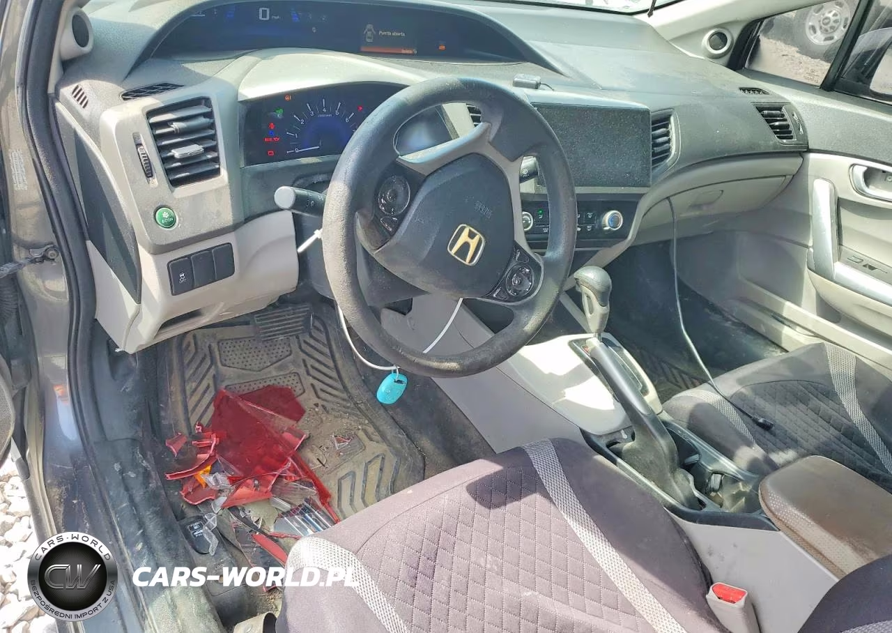 2012 Honda Civic VIN:2HGFG3B5XCH502600 - 8