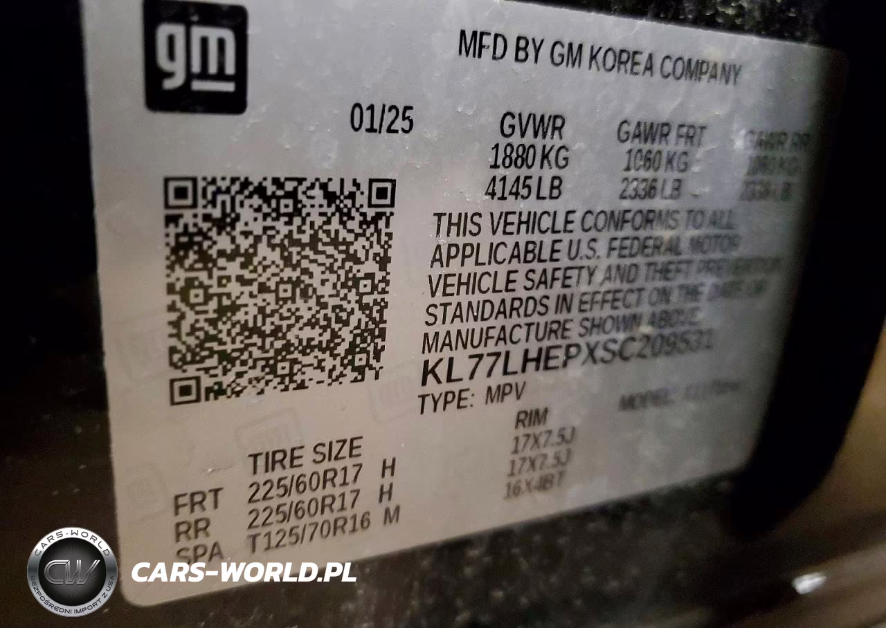 2025 Chevrolet Trax 1Lt VIN:KL77LHEPXSC209531 - 14