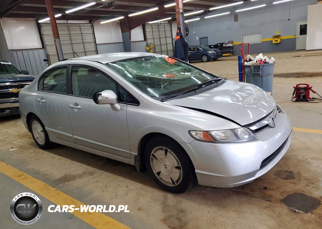 2008 Honda Civic Hybrid VIN:JHMFA36298S021980 - 4