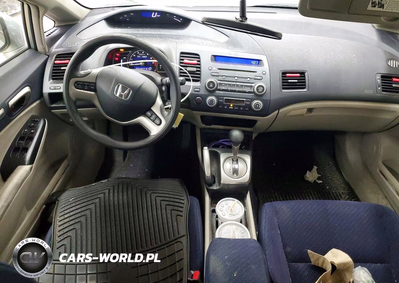 2008 Honda Civic Hybrid VIN:JHMFA36298S021980 - 8