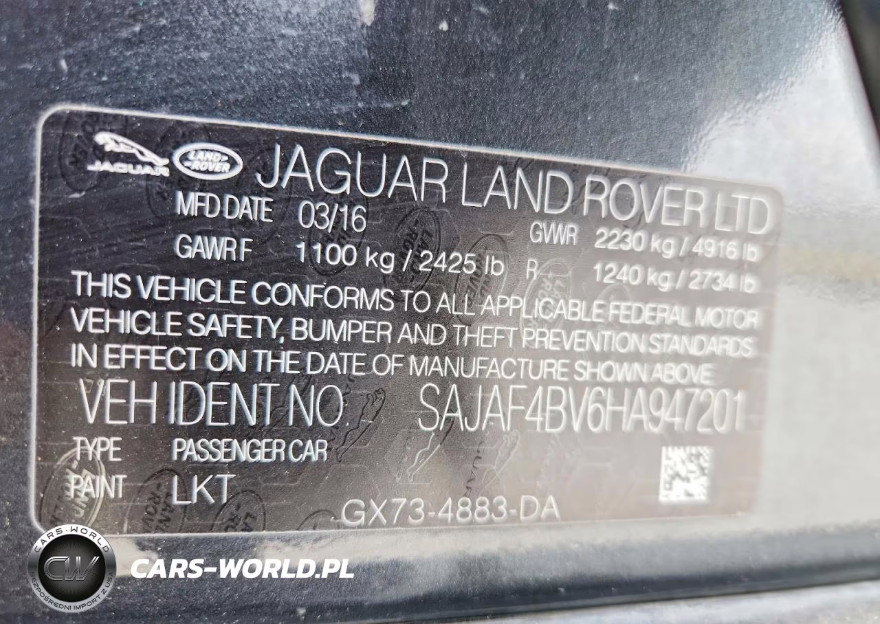 2017 Jaguar Xe R - Sport VIN:SAJAF4BV6HA947201 - 12