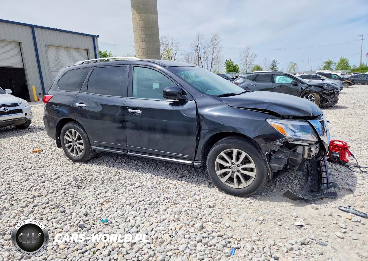2015 Nissan Pathfinder Sl VIN:5N1AR2MM6FC699866 - 4