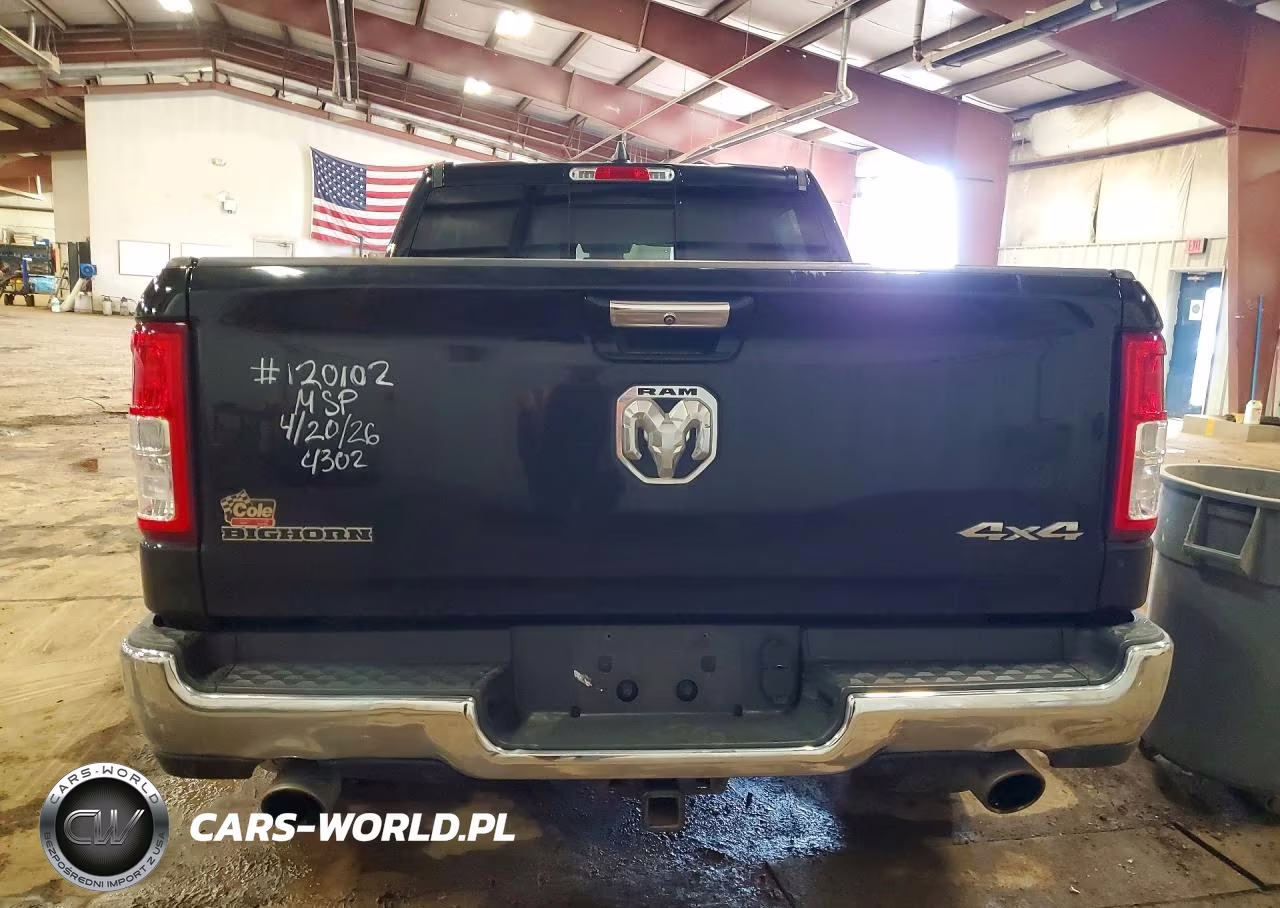 2019 Ram 1500 Big Horn VIN:1C6SRFFT1KN644302 - 6