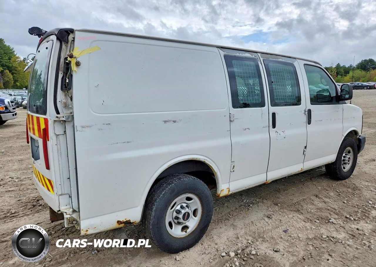 2011 GMC Savana 3500 Cargo Delivery Van VIN:1GTZ7TFA8B1154957 - 3