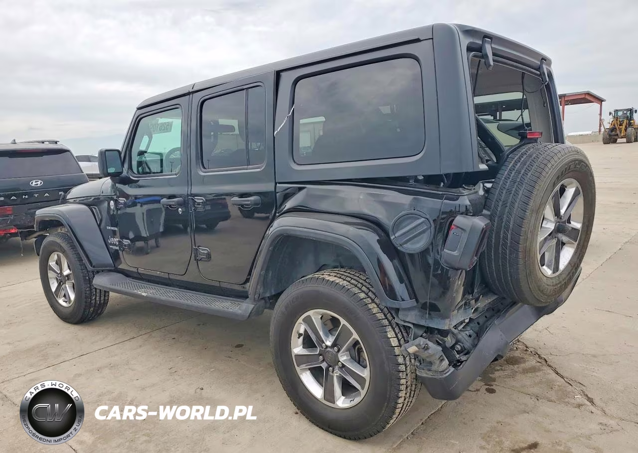 2020 Jeep Wrangler Unlimited Sahara VIN:1C4HJXEN0LW147949 - 2