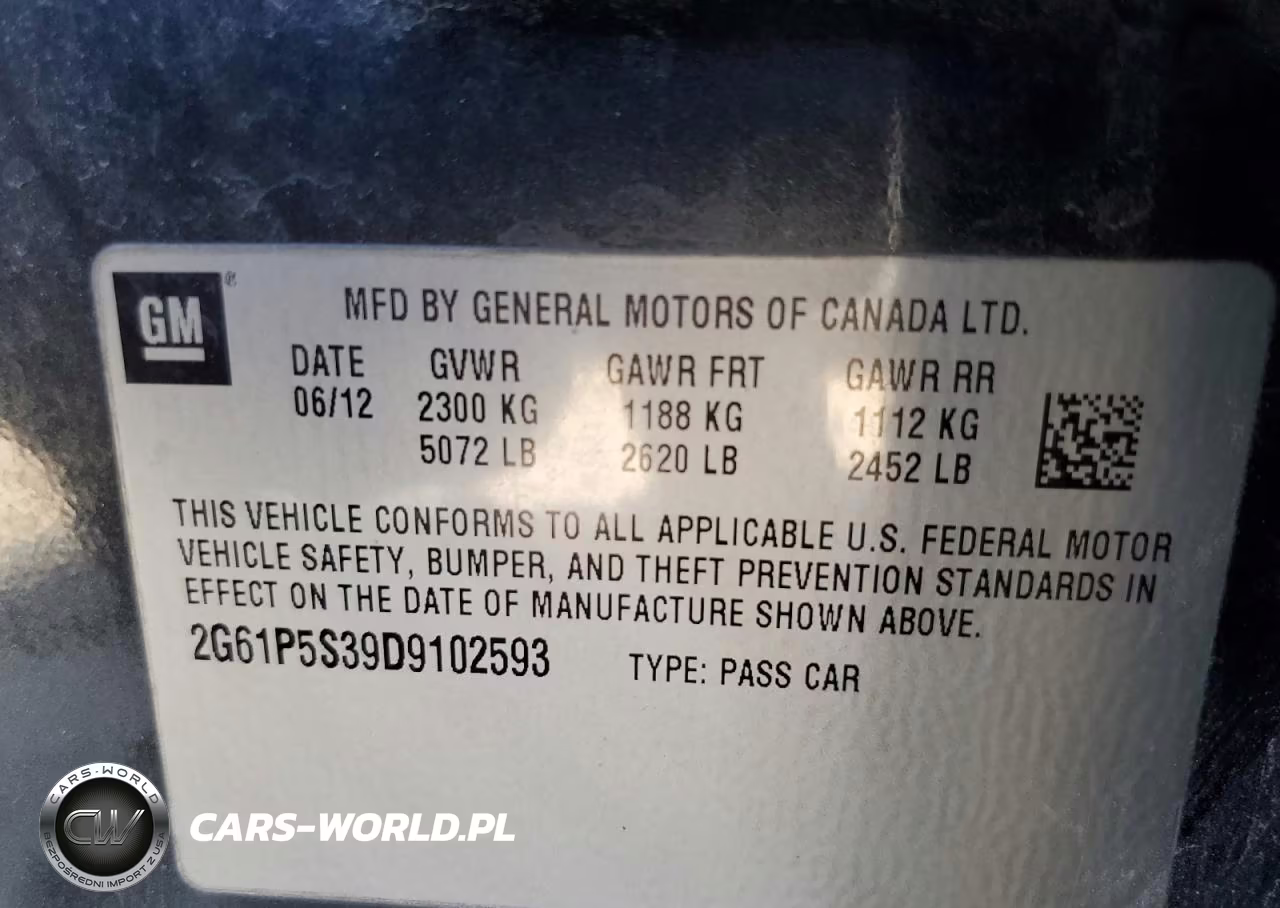 2013 Cadillac Xts Luxury Collection VIN:2G61P5S39D9102593 - 13