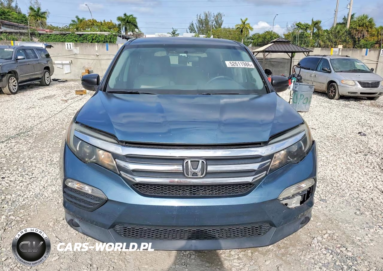 2018 Honda Pilot Lx VIN:5FNYF5H19JB005339 - 5
