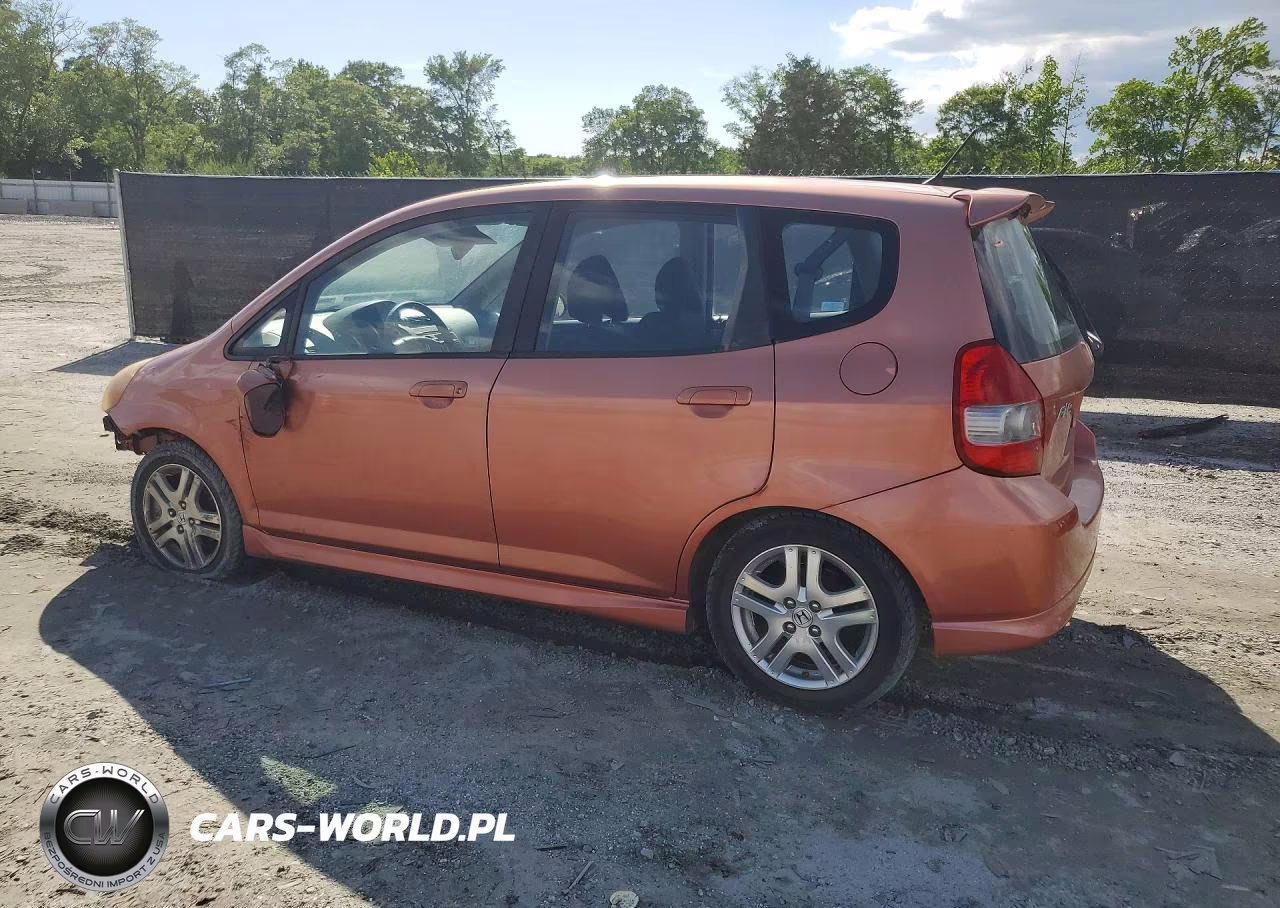 2008 Honda Fit Sport VIN:JHMGD38648S048290 - 2