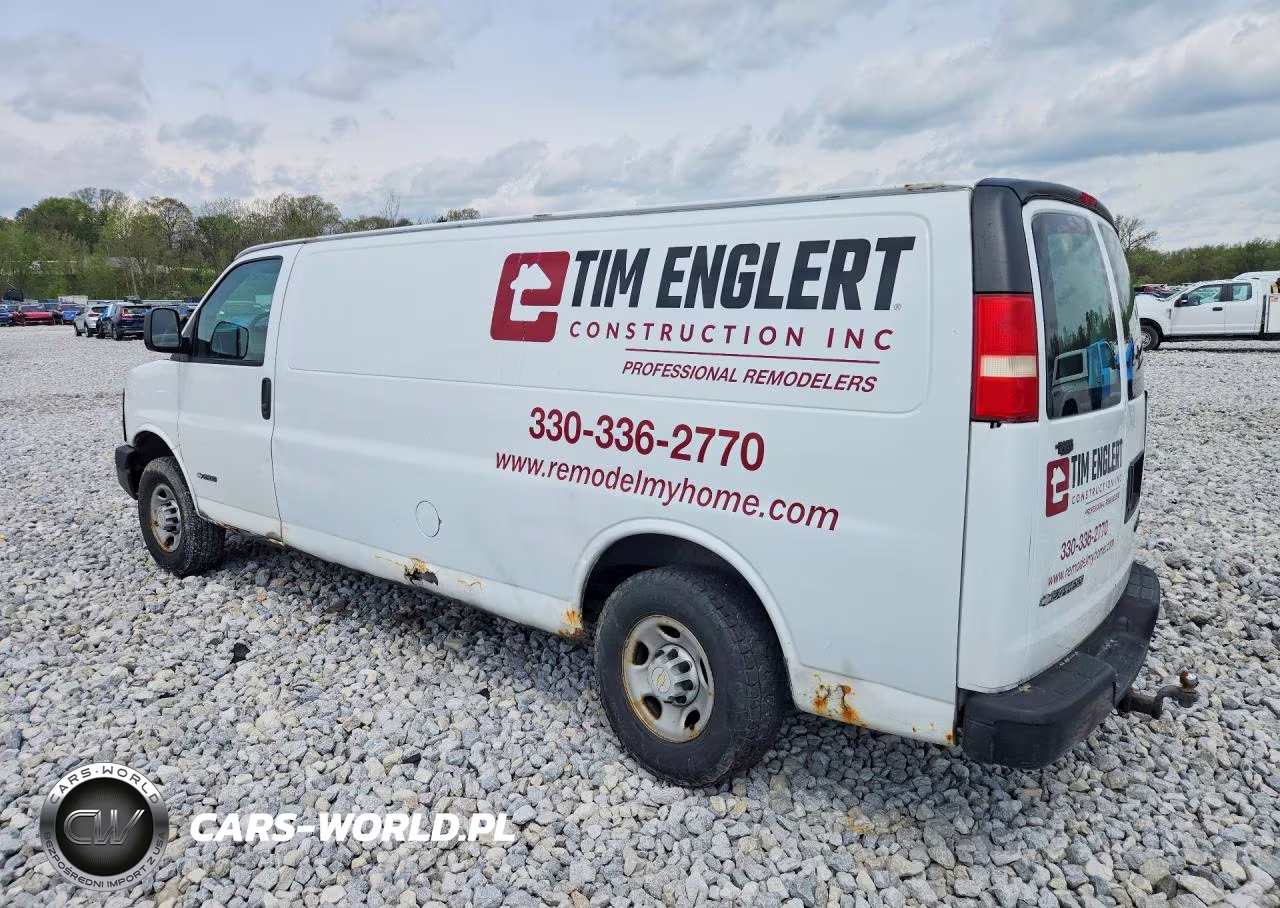 2006 Chevrolet Express 2500 Delivery Van VIN:1GCGG29U061257500 - 2