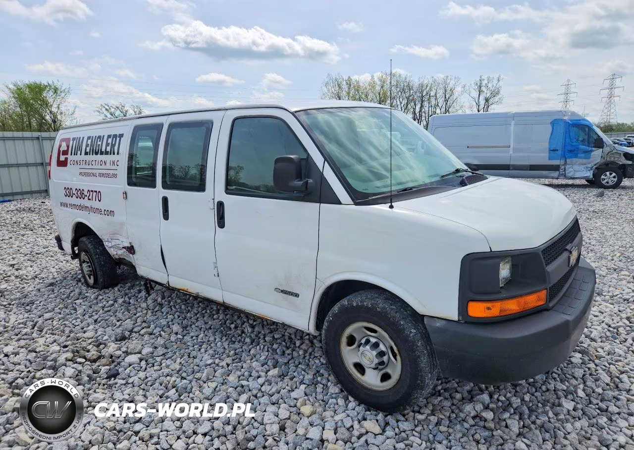 2006 Chevrolet Express 2500 Delivery Van VIN:1GCGG29U061257500 - 4