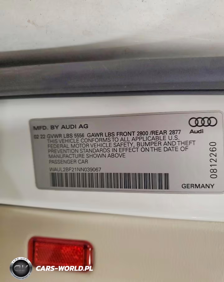 2022 Audi A6 Premium Plus VIN:WAUL2BF21NN039067 - 12