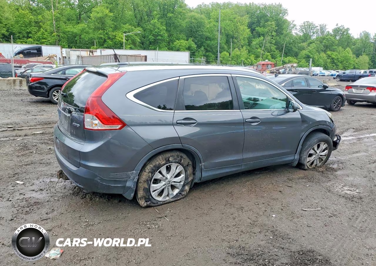 2013 Honda Cr-V Exl VIN:2HKRM4H76DH639156 - 3