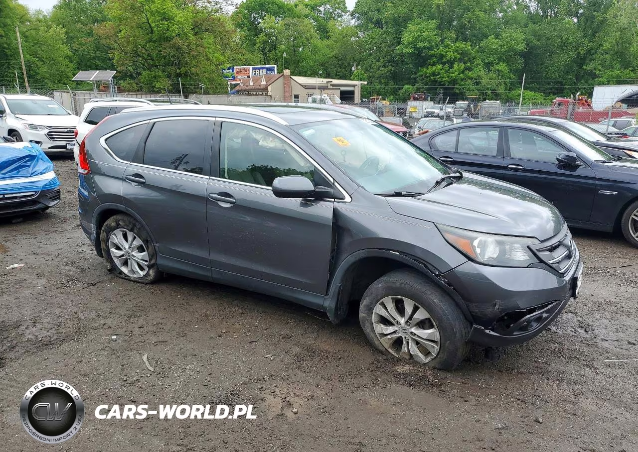 2013 Honda Cr-V Exl VIN:2HKRM4H76DH639156 - 4