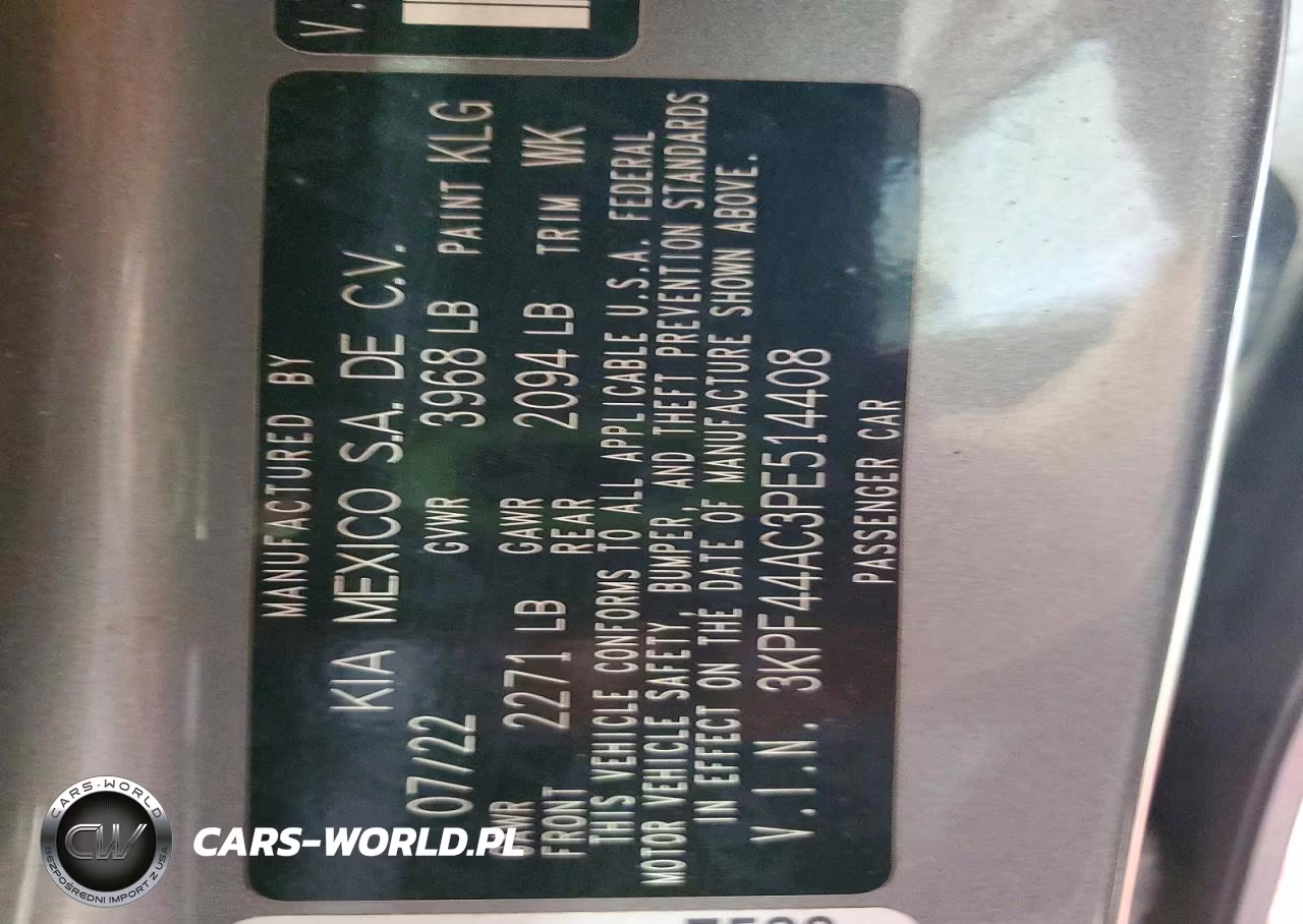 2023 Kia Forte Gt VIN:3KPF44AC3PE514408 - 13