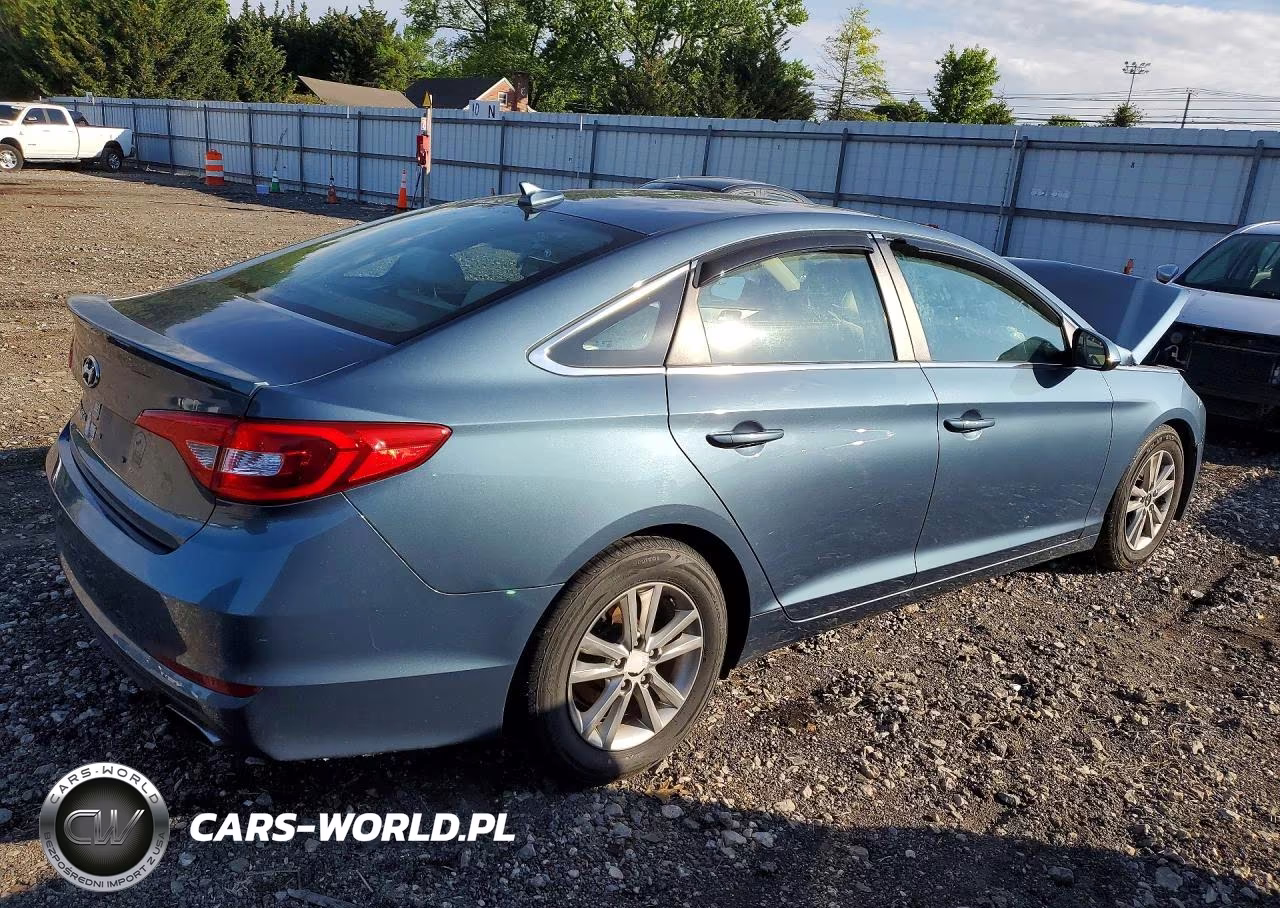 2016 Hyundai Sonata Se VIN:5NPE24AF0GH412605 - 3