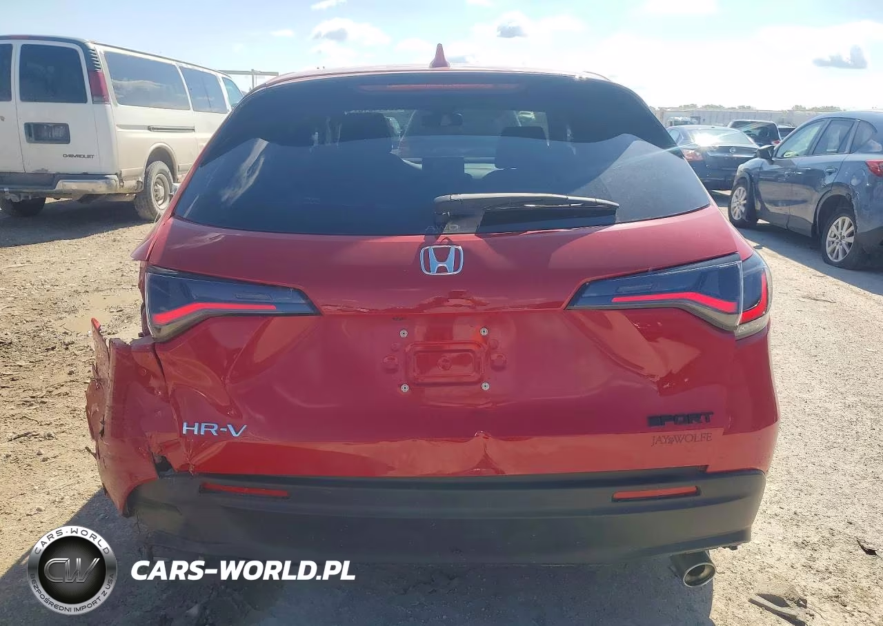 2025 Honda Hr-V Sport VIN:3CZRZ2H52SM768663 - 6