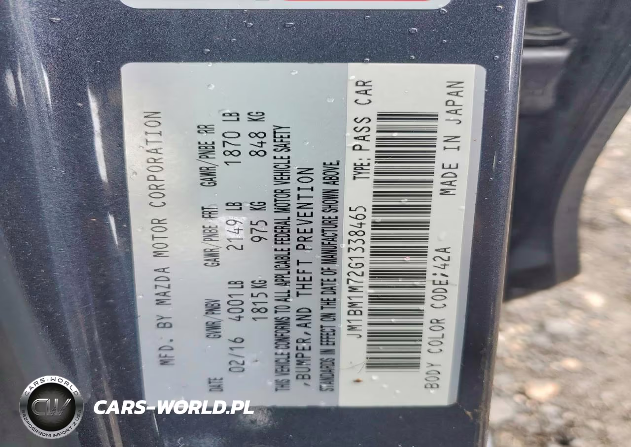 2016 Mazda 3 Touring VIN:JM1BM1M72G1338465 - 12