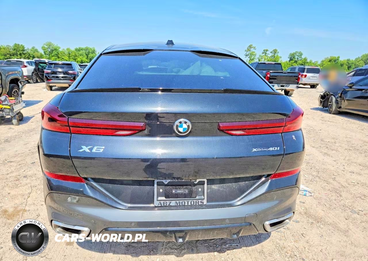 2025 BMW X6 xDrive40I VIN:5UX33EX09S9X77510 - 6