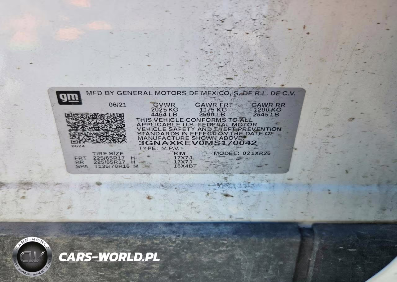 2021 Chevrolet Equinox Lt VIN:3GNAXKEV0MS170042 - 13