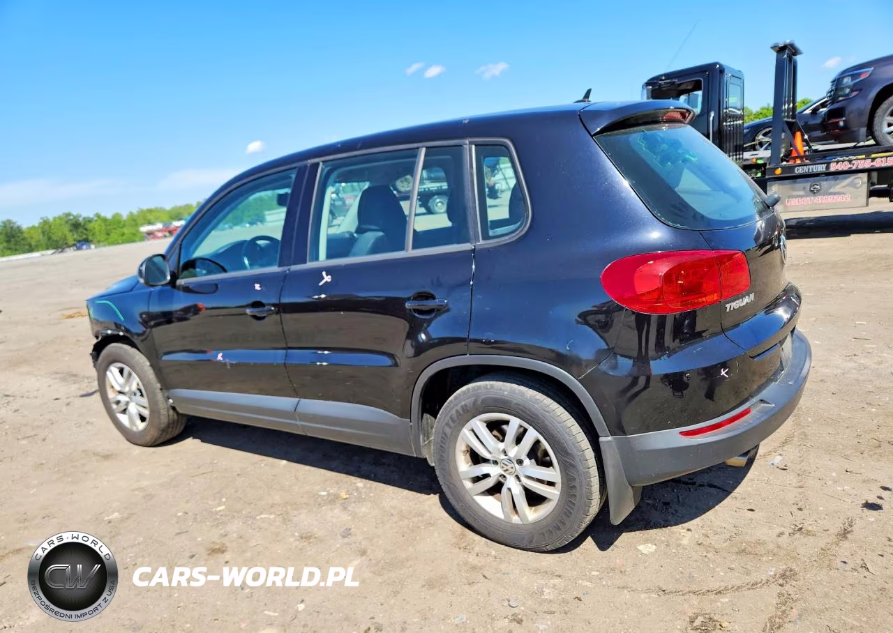 2014 Volkswagen Tiguan S VIN:WVGBV3AX2EW563493 - 2