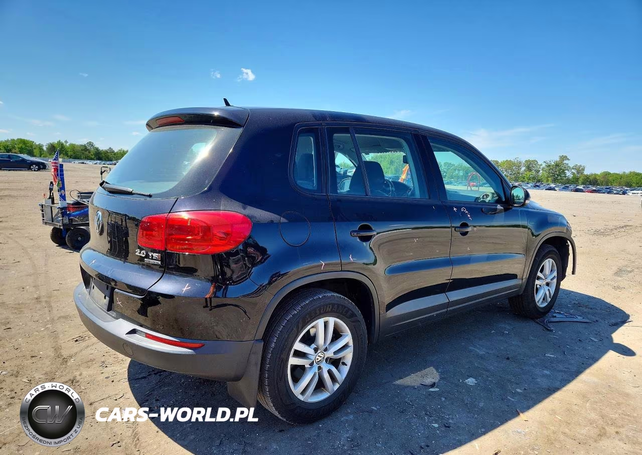 2014 Volkswagen Tiguan S VIN:WVGBV3AX2EW563493 - 3
