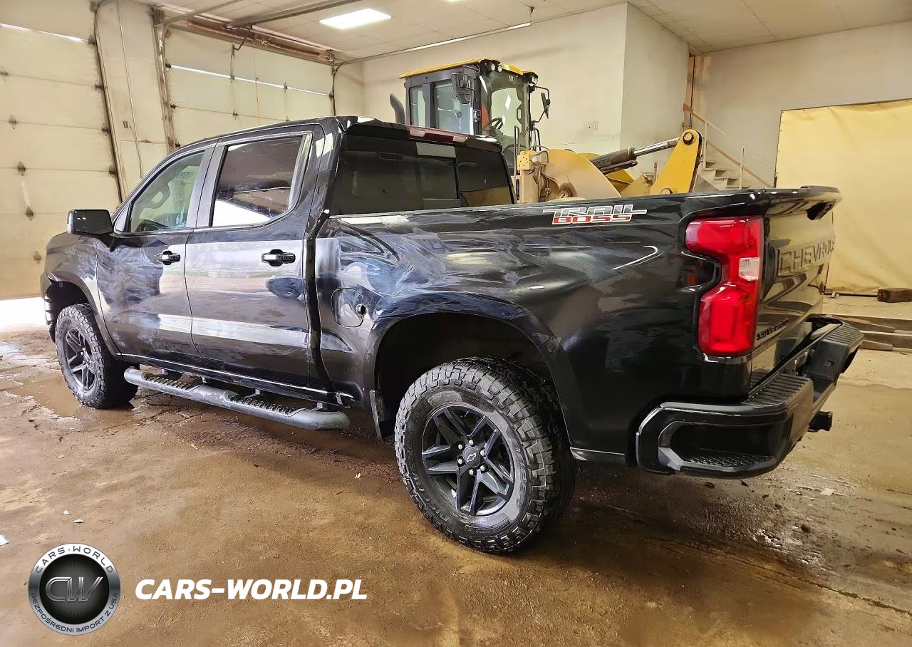 2021 Chevrolet Silverado K1500 Lt Trail Boss VIN:3GCPYFELXMG154360 - 2