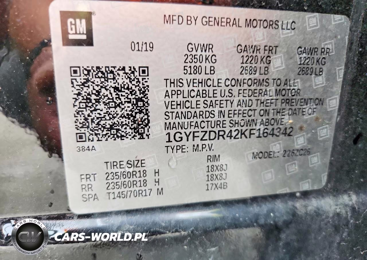 2019 Cadillac Xt4 Premium Luxury VIN:1GYFZDR42KF164342 - 14