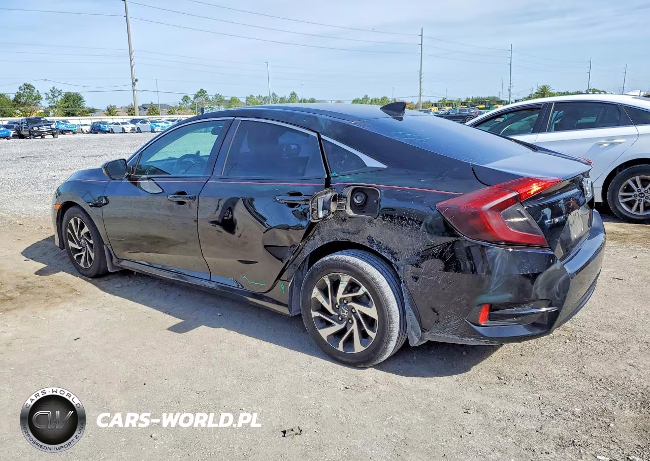 2018 Honda Civic Ex VIN:19XFC2F70JE010151 - 2