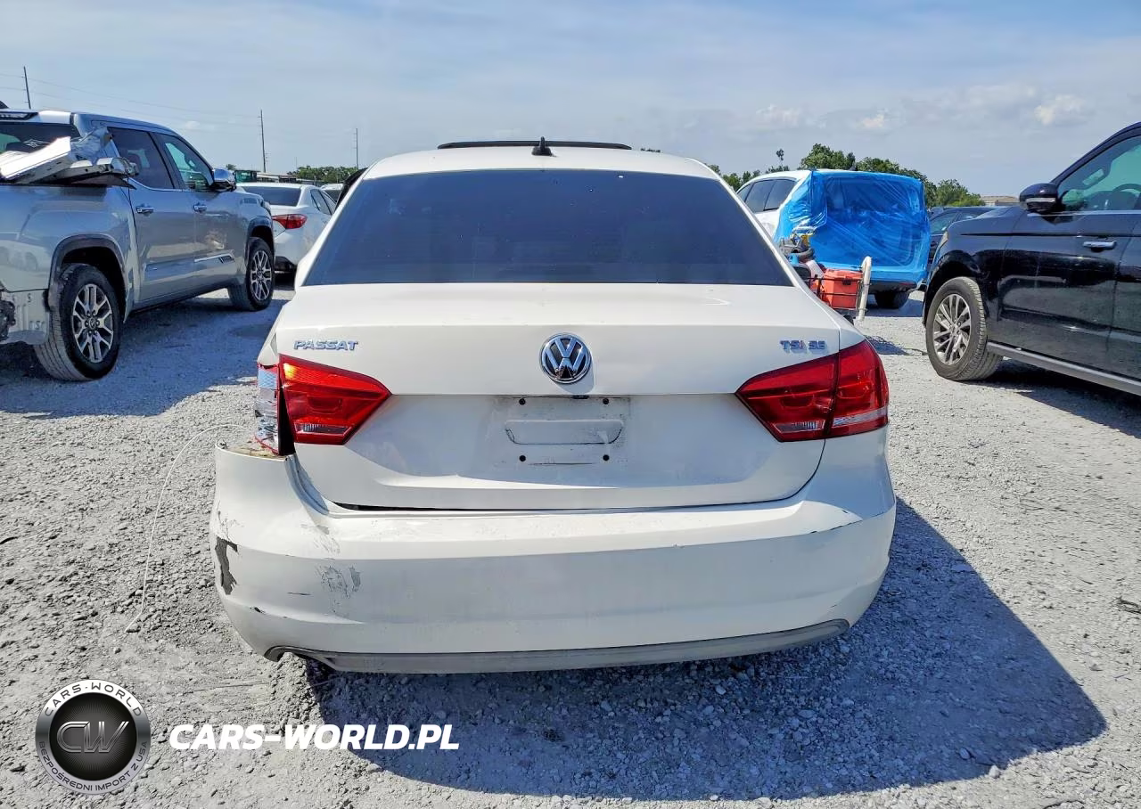 2014 Volkswagen Passat Se VIN:1VWBT7A32EC109564 - 6