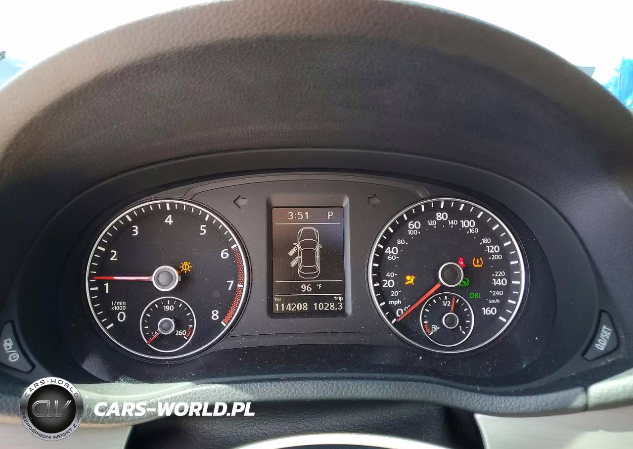 2014 Volkswagen Passat Se VIN:1VWBT7A32EC109564 - 9