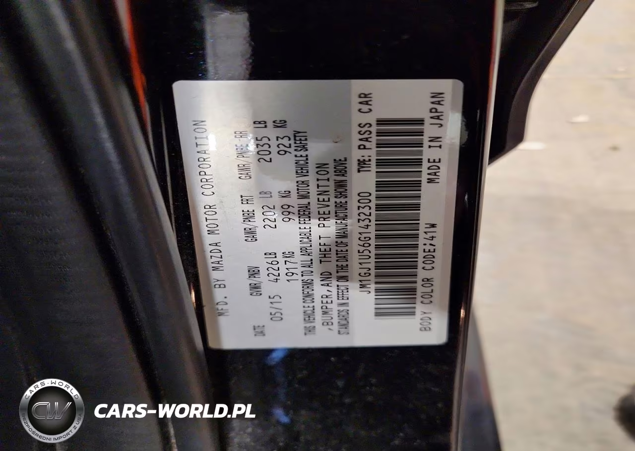 2016 Mazda 6 Sport VIN:JM1GJ1U56G1432300 - 12