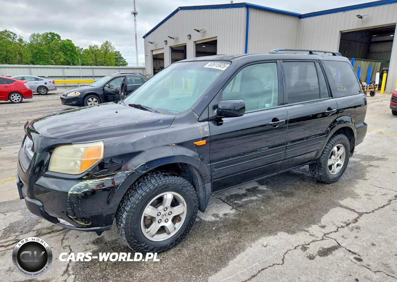 2007 Honda Pilot Exl VIN:2HKYF18557H500708 - 1