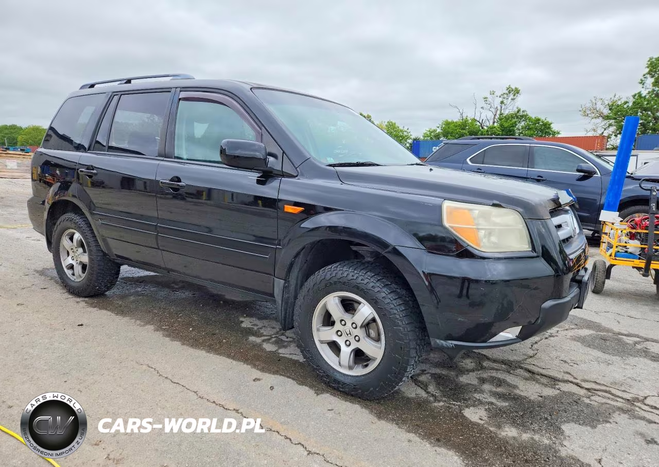 2007 Honda Pilot Exl VIN:2HKYF18557H500708 - 4