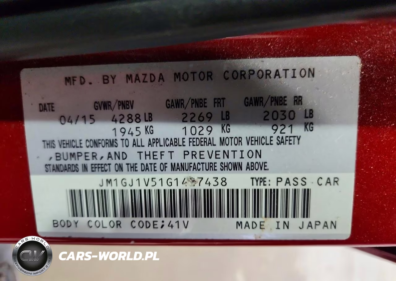 2016 Mazda 6 Touring VIN:JM1GJ1V51G1427438 - 13