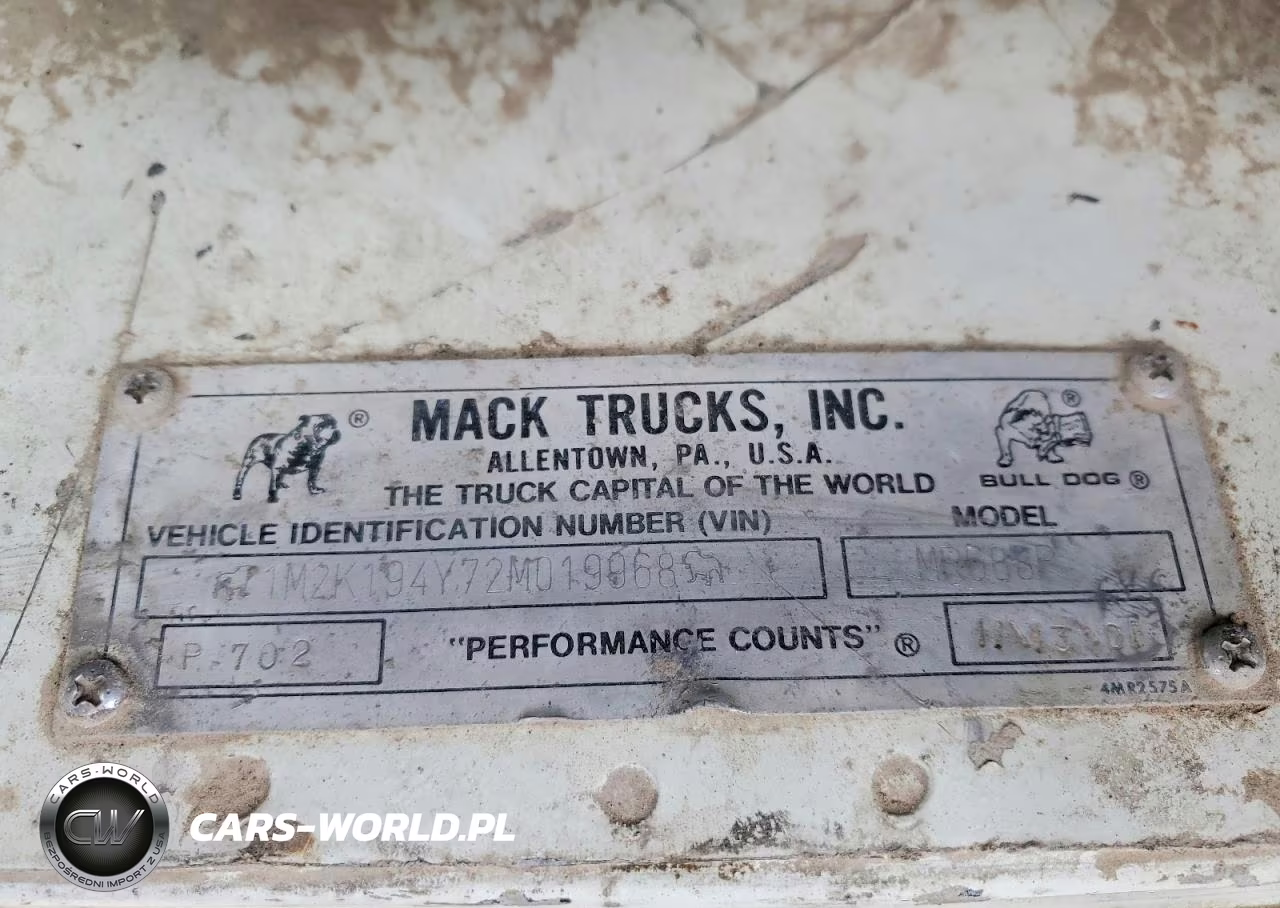 2002 Mack W Refuse Truck - Refuse Truck VIN:1M2K194Y72M019968 - 10