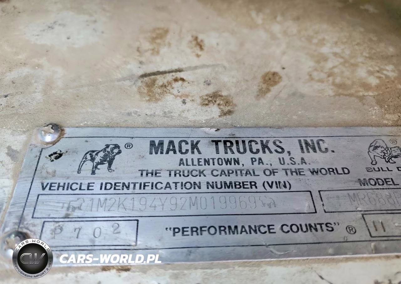 2002 Mack W Refuse Truck - Refuse Truck VIN:1M2K194Y92M019969 - 10