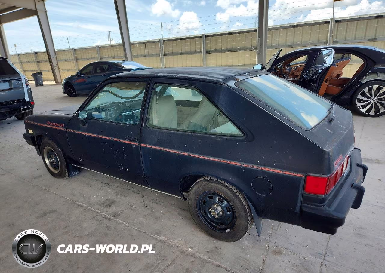 1983 Chevrolet Chevette VIN:1G1AB08D9DY197742 - 2