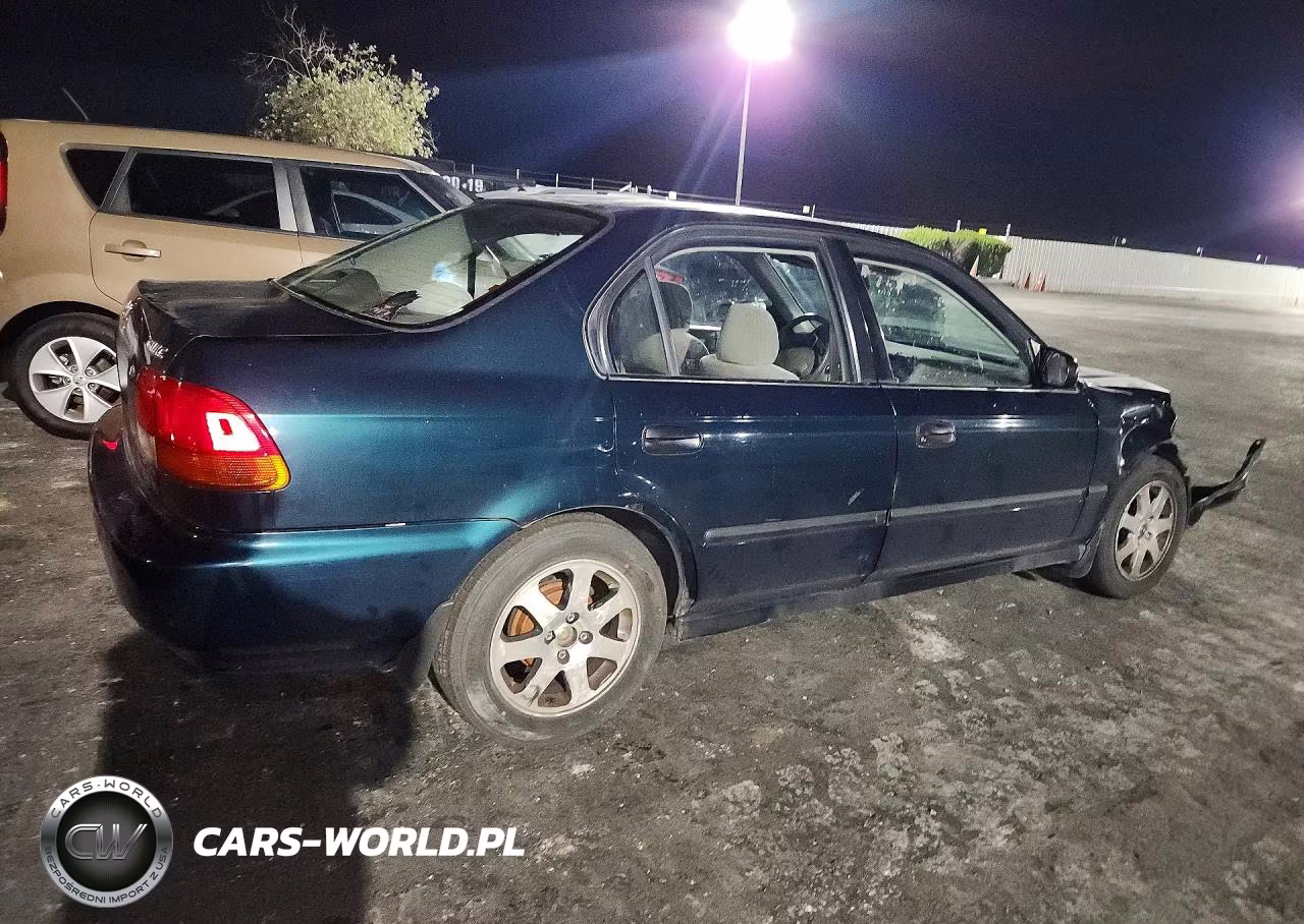 1998 Honda Civic Lx VIN:JHMEJ6678WS013052 - 3