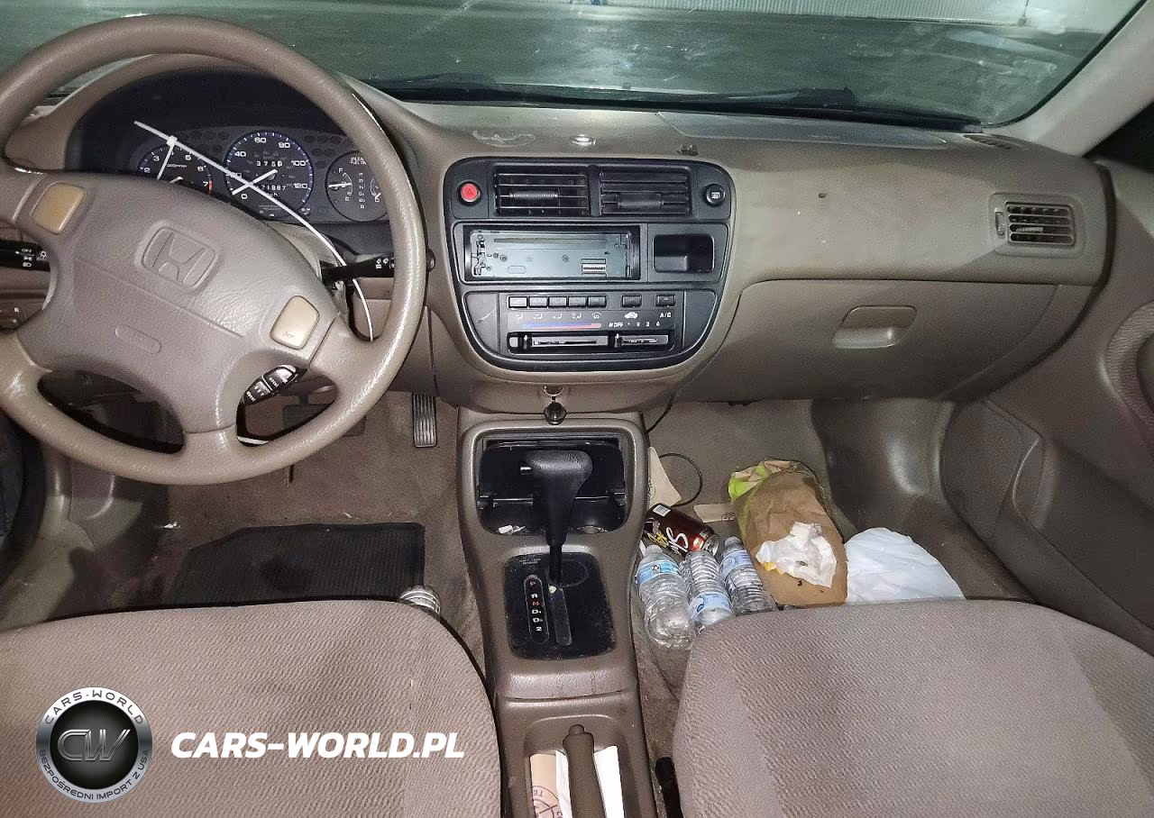 1998 Honda Civic Lx VIN:JHMEJ6678WS013052 - 8