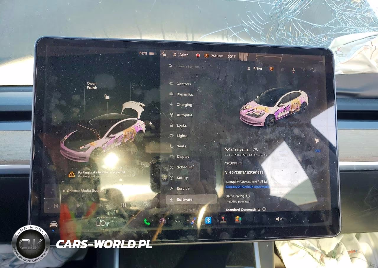 2019 Tesla Model 3 VIN:5YJ3E1EA1KF361893 - 9