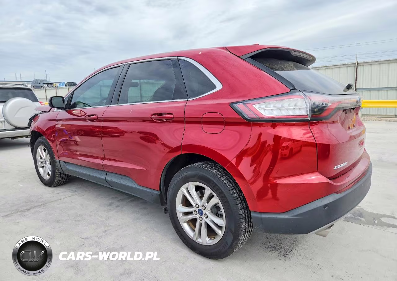 2017 Ford Edge Sel VIN:2FMPK4J97HBB56667 - 2