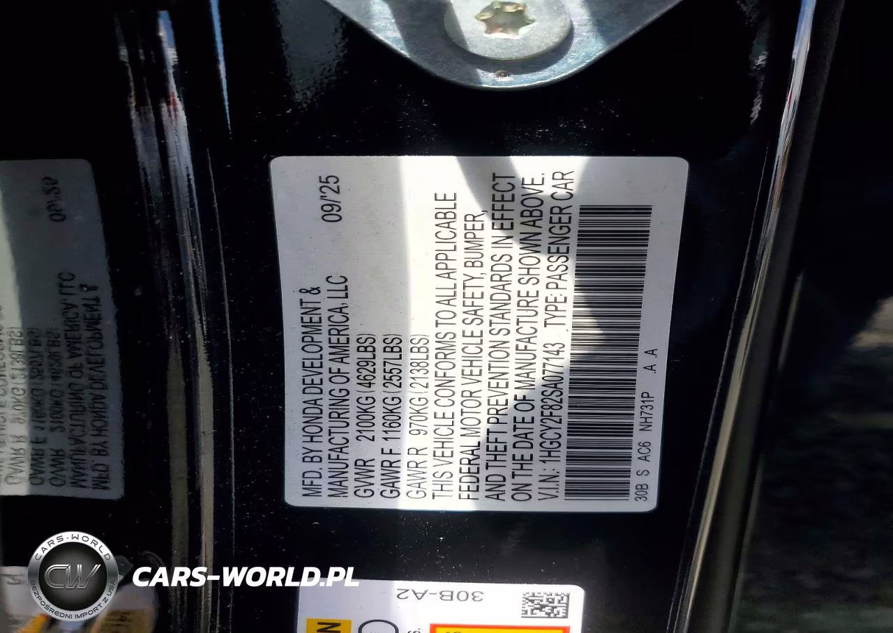 2025 Honda Accord Touring Hybrid VIN:1HGCY2F82SA077143 - 12