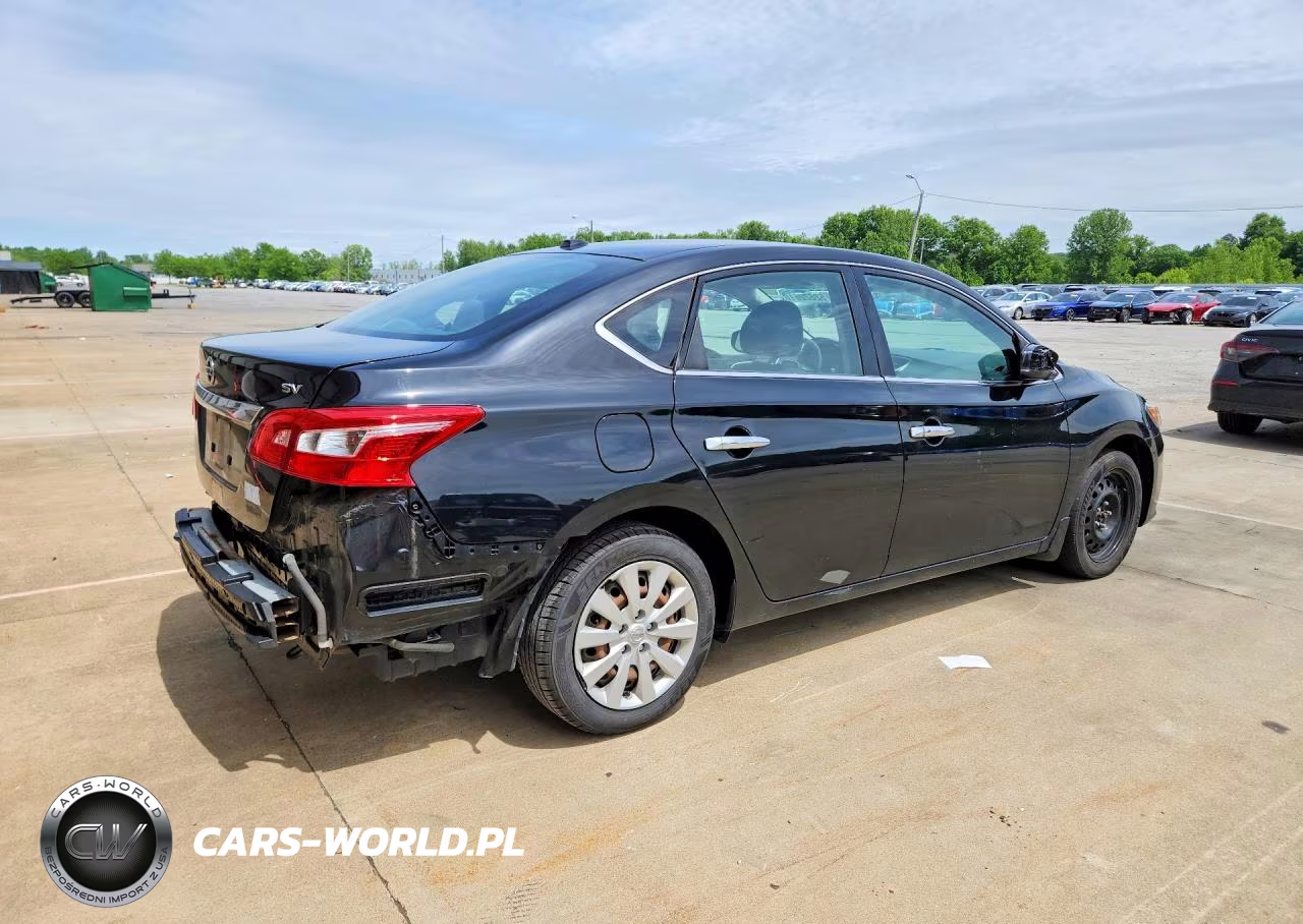 2017 Nissan Sentra Sv VIN:3N1AB7AP6HY343337 - 3