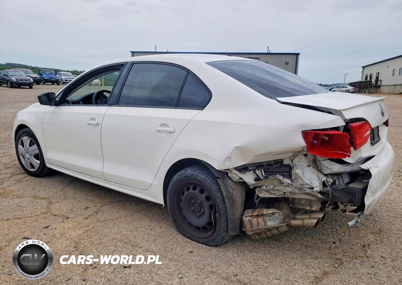 2012 Volkswagen Jetta Base VIN:3VW1K7AJ7CM392228 - 2